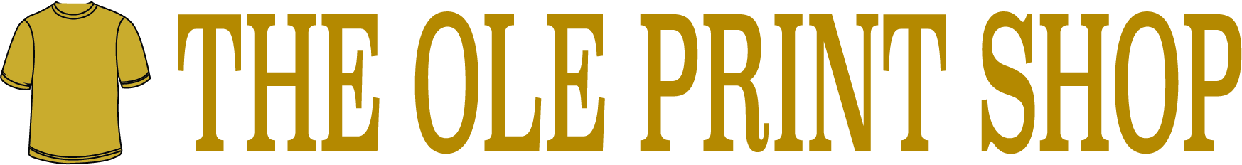 the ole print shop logo
